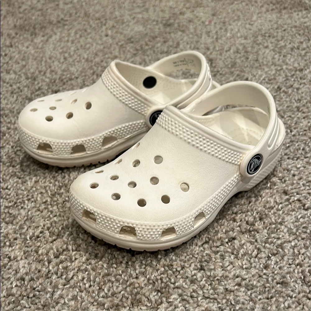 CROCS Kids' White Water Shoes